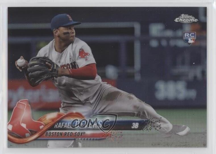 2018 Topps Chrome Update Target Exclusive Refractor 155/250 Rafael Devers 0j0j