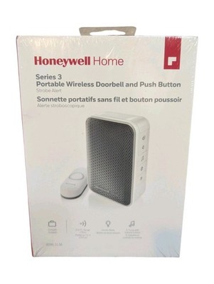 Honeywell Home Series 3 Portable Wireless Doorbell Brand New Sealed