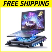 RGB Gaming Laptop Cooler Stand with Turbo Fan