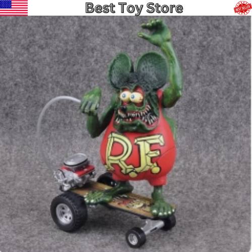 Red Rat Fink Rare Big Daddy Sidewalk Surfer Ed Roth Skateboard Action ...