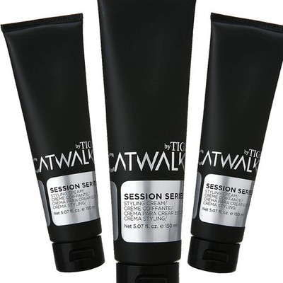 3 PACK CATWALK SESSION SERIES HAIR STYLING CREAM 5.07 POLISHED BLOWOUT SMOOTHING