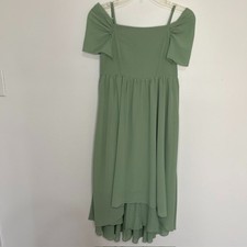 Girls Formal Dress Wedding Event Elegant Junior Bridesmaid
