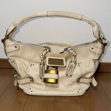 Borsa a tracolla CHLOE Paddington OffWhite - usata (JP)