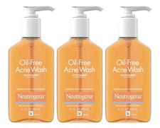 Neutrogena Oil-Free Acne Fighting Face Wash Daily Cleanser with Salicylic Acid