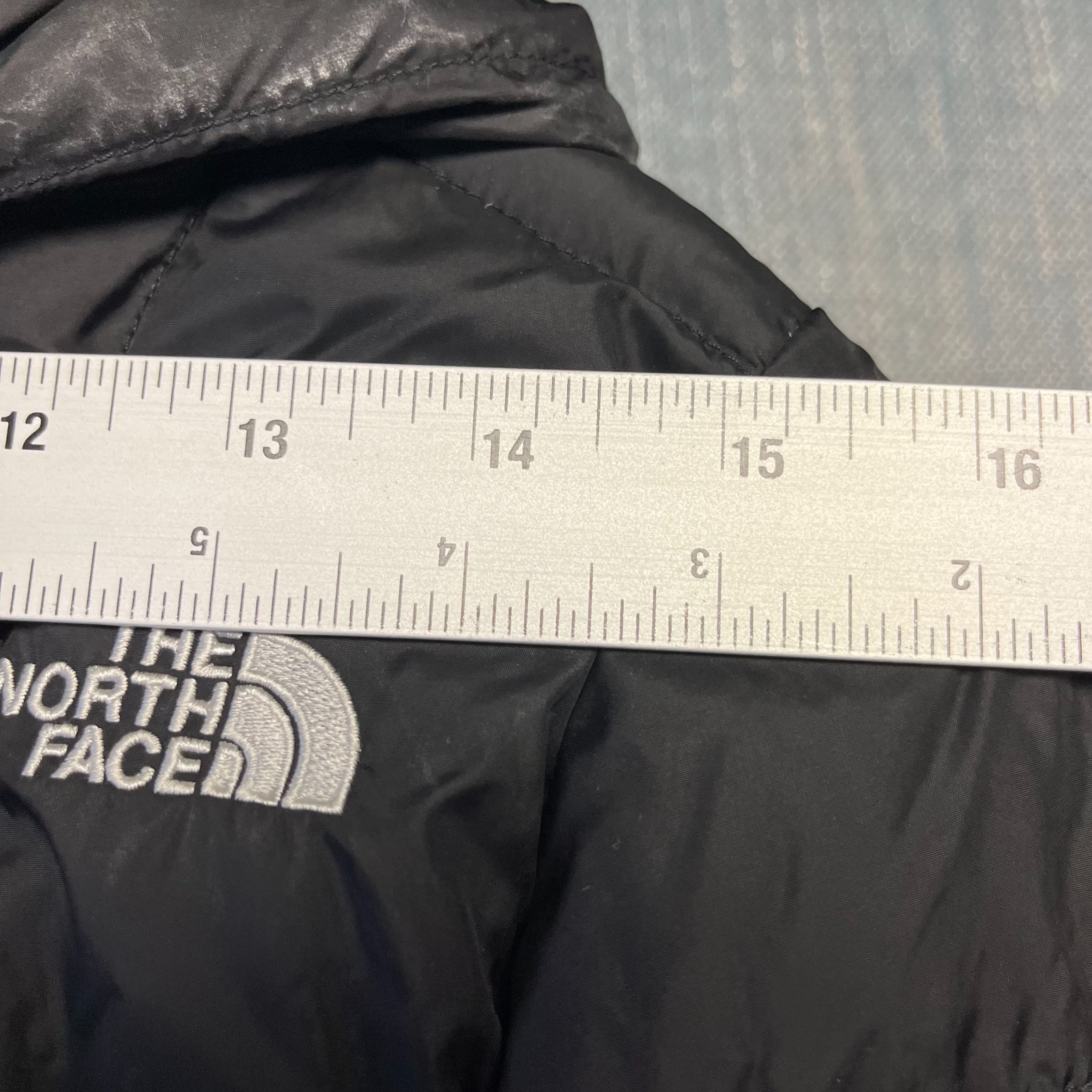 The North Face Women's Parka Jacket Size M Black 550 Down Quilted Puffer Winter thumbnail 5