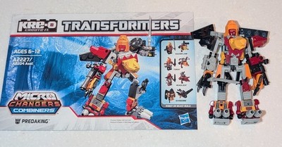 Transformers Kre-0 Predaking Microchanger Combiner Kreon Lot