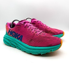 Hoka One One Women's RINCON 3 PHLOX PINK / ATLANTIS 1119396-PPAT Size 9 B