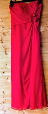 Alfred Angelo Red Size 10 Dress Prom Or Bridesmaid Excellent Condition Worn Once