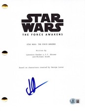 JJ Abrams Signed Star Wars The Force Awakens Full Script Autograph Beckett