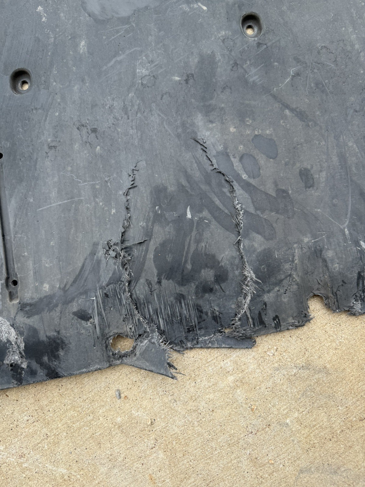 FERRARI CALIFORNIA SKID PLATE UNDER BODY TRAY REAR 2008 OEM