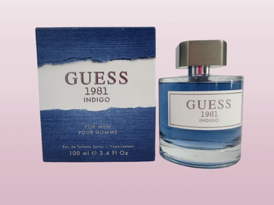 GUESS 1981 INDIGO FOR MEN EAU DE TOILETTE SPRAY 1.7 OZ NWB