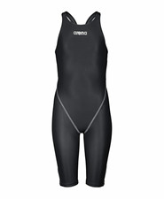 Arena Powerskin ST Next Girls Black Solid One-Piece Tech Suit Swimsuit Size 28