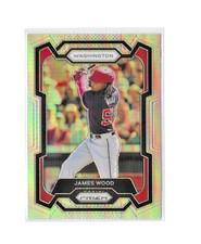 2024 Panini Prizm Baseball James Wood Prospect Silver Prizm/#129/NRMT/Nationals
