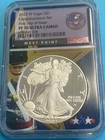 2023-W Proof $1 American Silver Eagle PCGS PR 70 DCAM Congratulations Set
