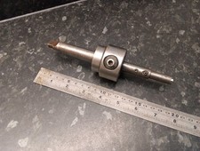 VINTAGE MT2 MORCE TAPER 2  BORING HEAD GOOD CONDITION MAJOR DIA 1 7/8" DIAMETER 