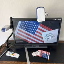 Freedom Scientific ONYX HD Deskset Magnifier Document Reader Monitor