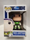 RARE FUNKO POP DISNEY TOY STORY BUZZ LIGHTYEAR #02 VAULTED FIGURE (Damaged Box)