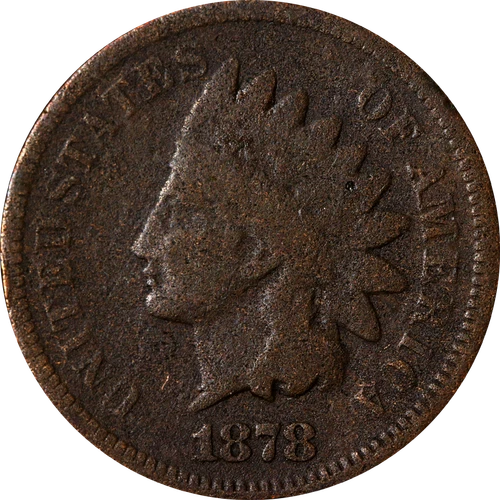 1878 Indian Cent