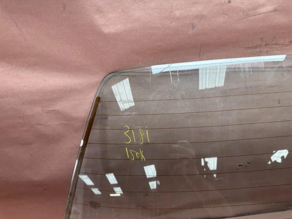 Parabrisas trasero BMW E30 318I 325I ventana vidrio verde OEM #92218 Foto 2 de 4