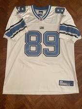 2006 Dan Campbell Detroit Lions Reebok Authentic NFL Jersey Size 50 XL