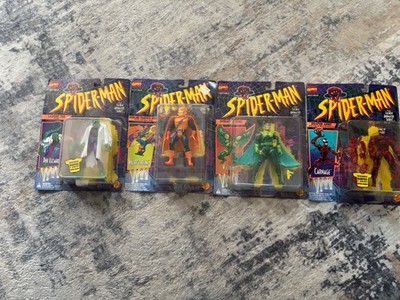 Spider Man animated series sealed in box lot of 4.