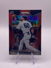 Jake Cave 2019 Panini Prizm #2 Red Prizm Minnesota Twins Rookie Card MLB. rookie card picture