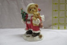 Cherished Teddies Klaus BEARER OF GOOD TIDINGS Santa  tree Priscilla Hillman