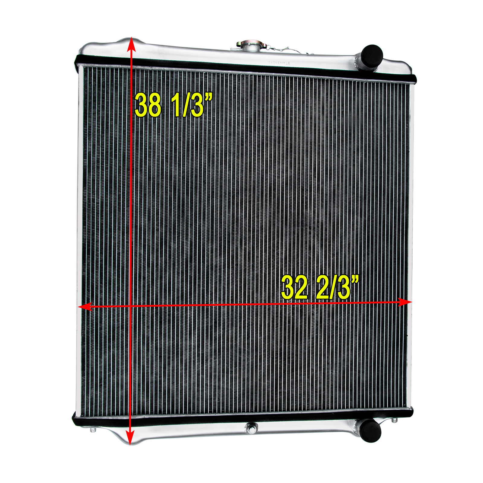 Water Tank Radiator 4448338 For Hitachi Excavator ZX200 ZAX200