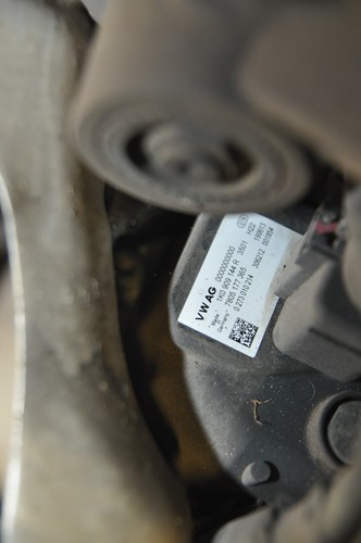 10-14 VW PASSAT B7 2.0 TDI DIESEL STEERING RACK WITH MOTOR 3AC423051C - Picture 6 of 7