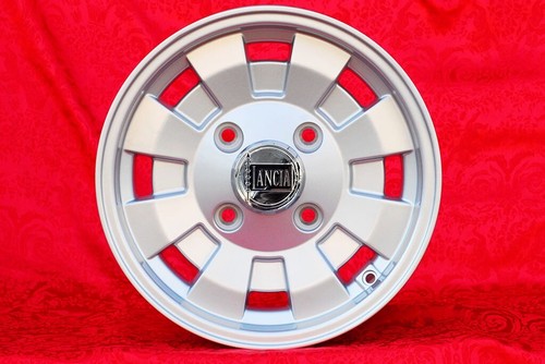 1 Cerchio Cromodora Lancia Fulvia Flavia 6x14 N.1 Wheel Felge Llanta jante - Imagen 3 de 24