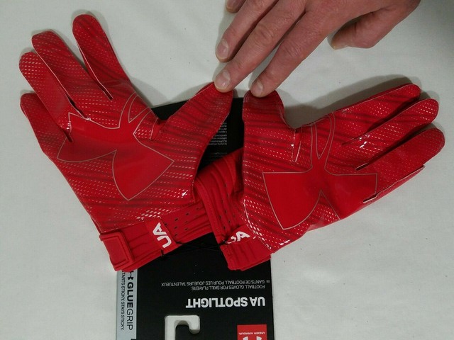 Under Armour Ua Spotlight Football Gloves For Skill Players Wide