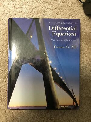 A First Course in Differential Equations: The Classic Fifth Edition (Classic...