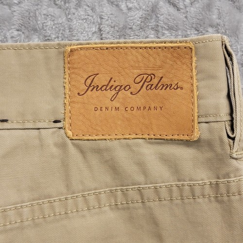 Pantalones de mezclilla Indigo Palms calce clásico tostado talla 34x34 real 34x30 - Imagen 8 de 9
