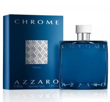 Azzaro CHROME Men 3.4 oz 100 ml Pure Parfum Spray Factory Sealed