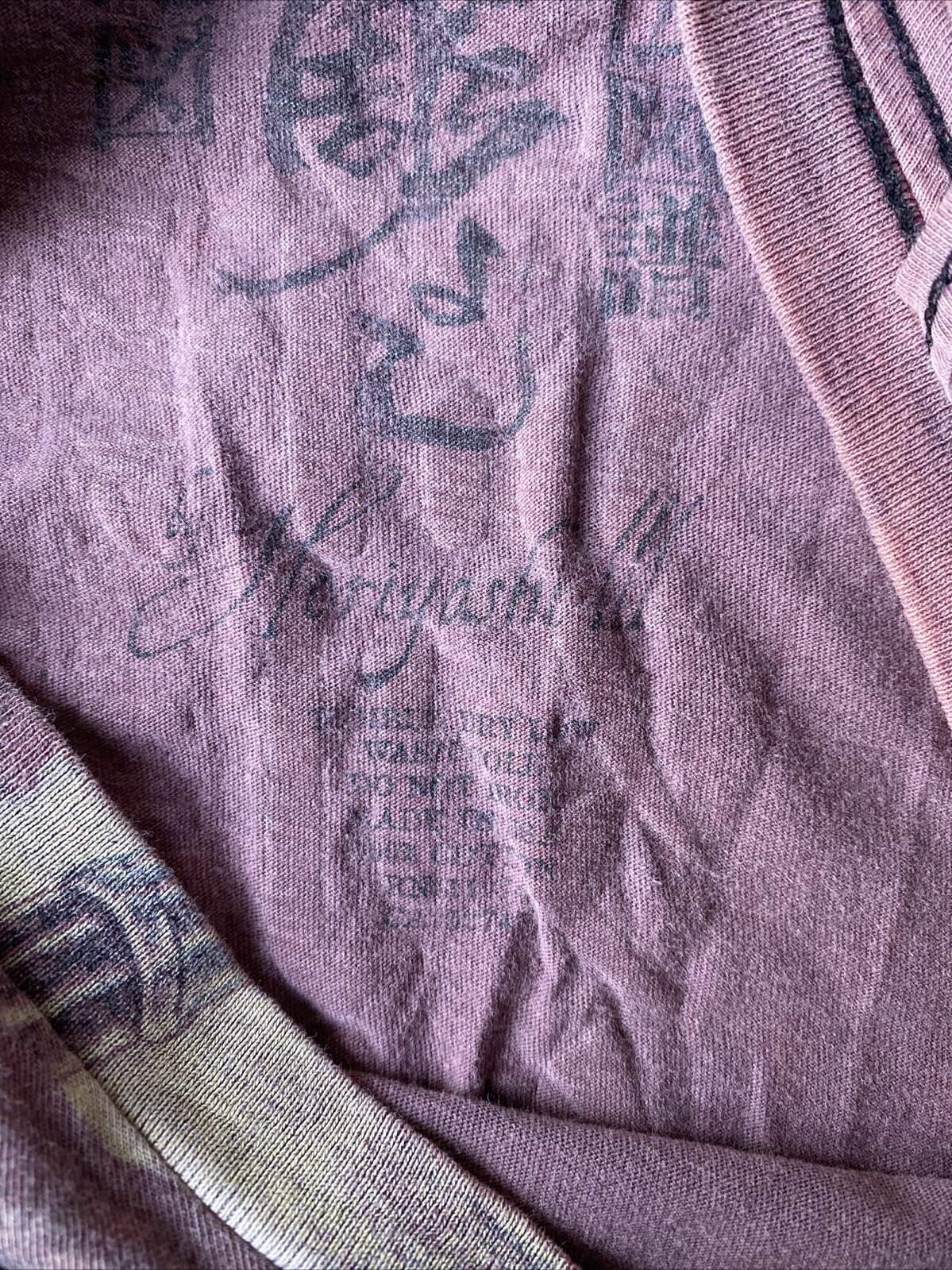 Vintage Y2K Affliction Horiyoshi HEROES & DEMONS T-Shirt Medium Rare Grunge image 4