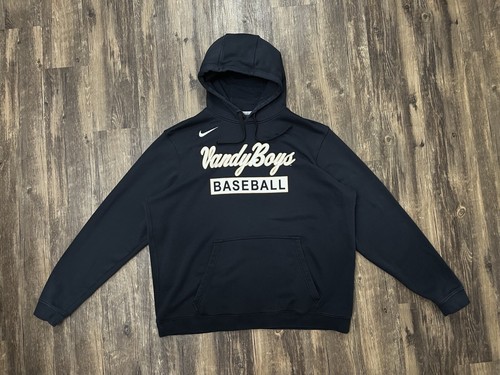 Nike Vanderbilt Commodores Game Used Team Issued Baseball Hoodie Sweatshirt XXL - Picture 2 of 8