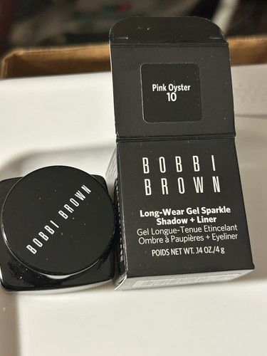 Bobbi Brown Long Wear Gel Sparkle Shadow Eyeliner ✨️Pink Oyster 10 New In Box - Picture 2 of 3