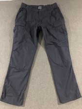 511 Tactical Mens Cargo Pants XL Navy Blue Distressed
