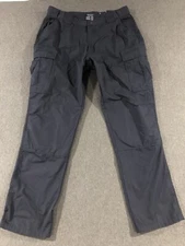 511 Tactical Mens Cargo Pants XL Navy Blue Distressed