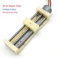 2-Phase 4-Wire Stepper Motor DC 5V 6V Drives Linear Screw With Nut Slider Block
