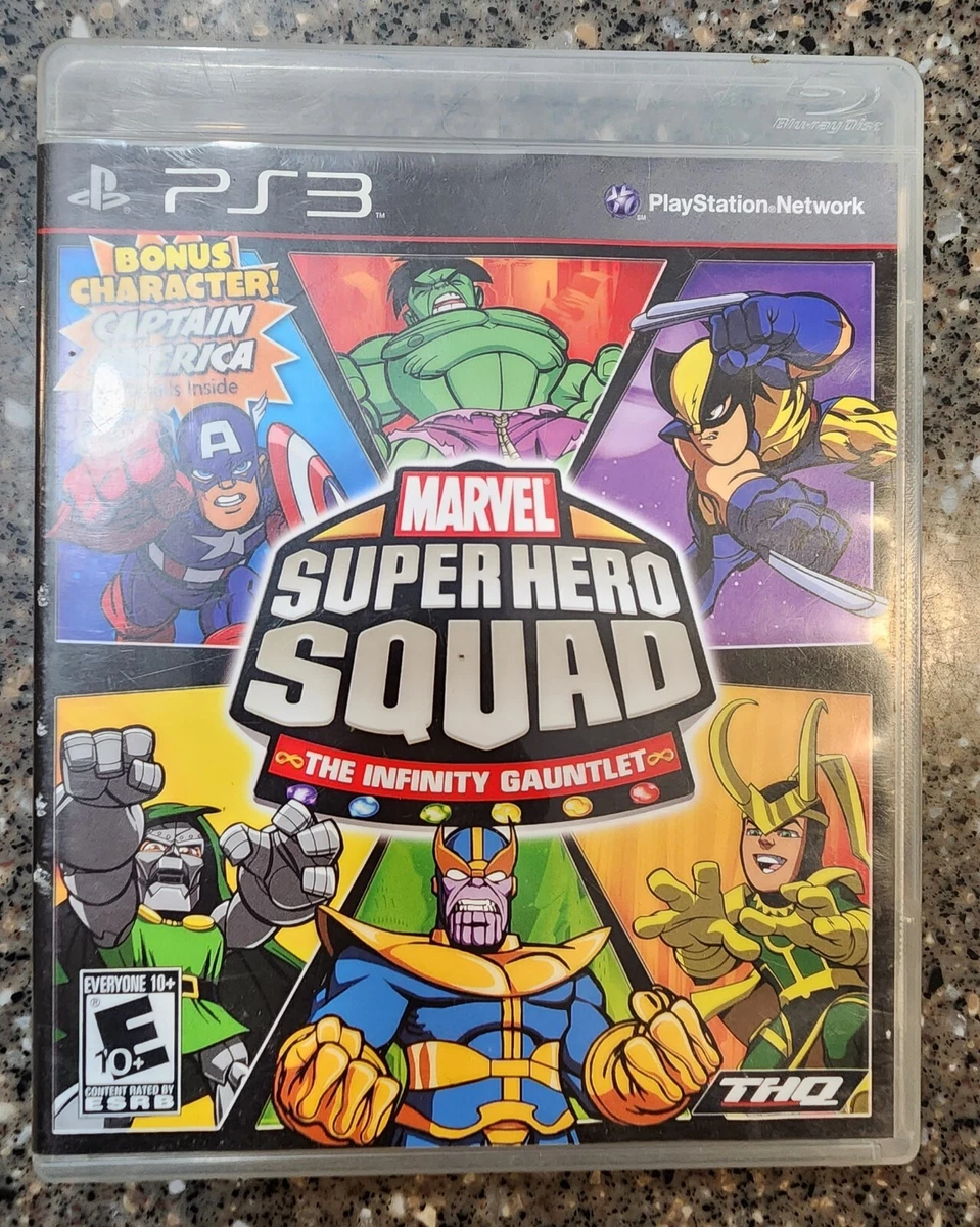 Marvel Super Hero Squad The Infinity Gauntlet PS3 Playstation 3