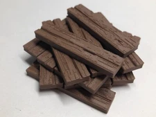 (80) O27 Model Railroad Ties For Lionel MPC / Williams And K-Line Brown