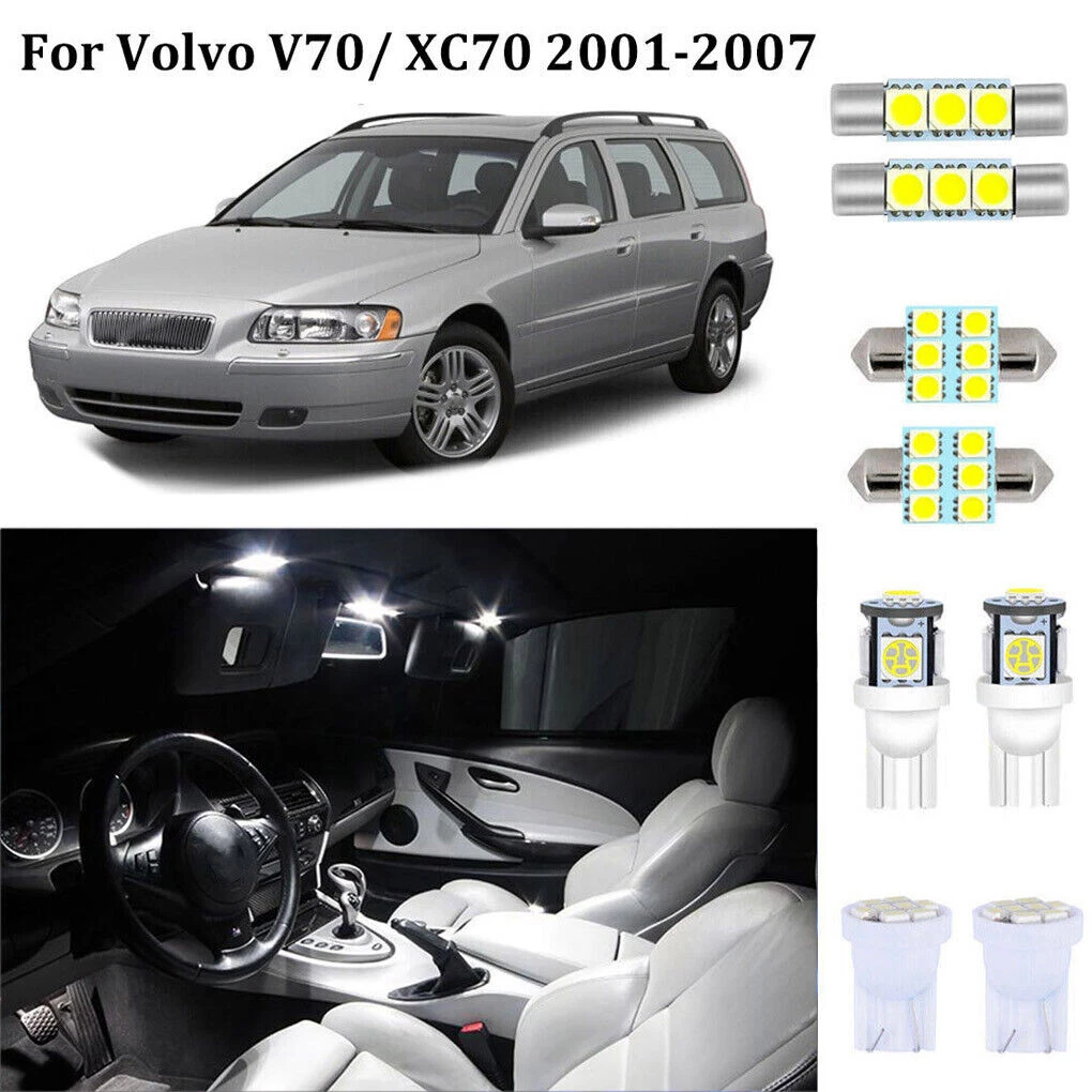21 Bulbs LED Interior Light Kit Xenon White Canbus For 2001 2007