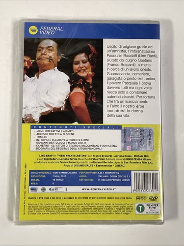 VIENI AVANTI CRETINO (1982) dvd nuovo, sigillato - LINO BANFI - Foto 2 di 2