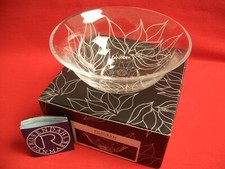 ROSENDAHL COPENHAGEN DENMARK LIN UTZON  ~ FILIGRAN ~  6 1/4" GLASS BOWL