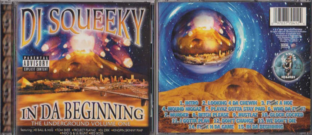 In Da Beginning: Underground, Vol. 1 [PA] by DJ Squeeky (CD