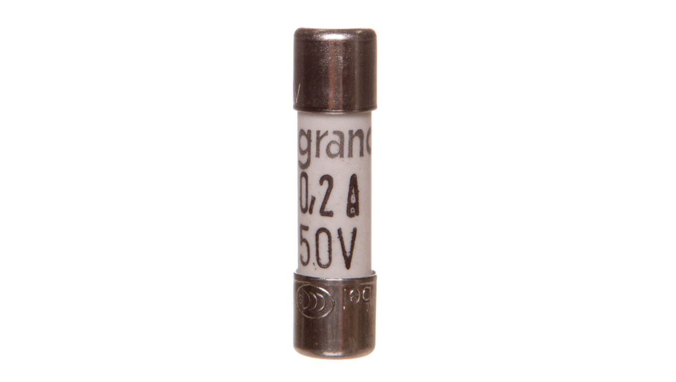 Cylindrical fuse insert 5x20mm 0.2A F 250V 010202 /T2UK