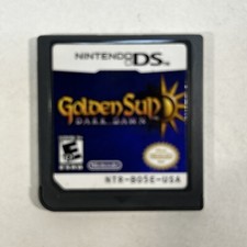 Golden Sun Dark Dawn Nintendo DS 2010 Cartridge Only Used