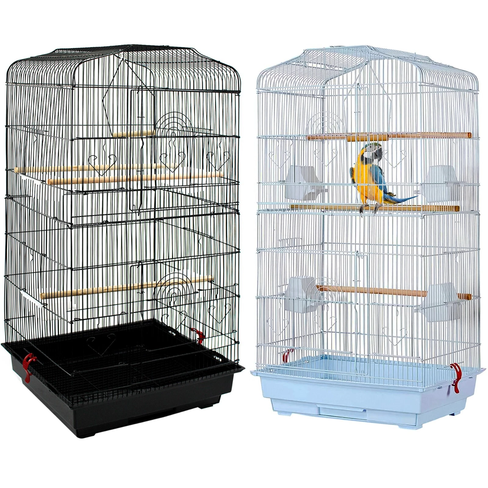 Large Metal Bird Cage Budgie Canary Parakeet Cockatiel Finch Lovebird Tall Cages
Opens in a new wind