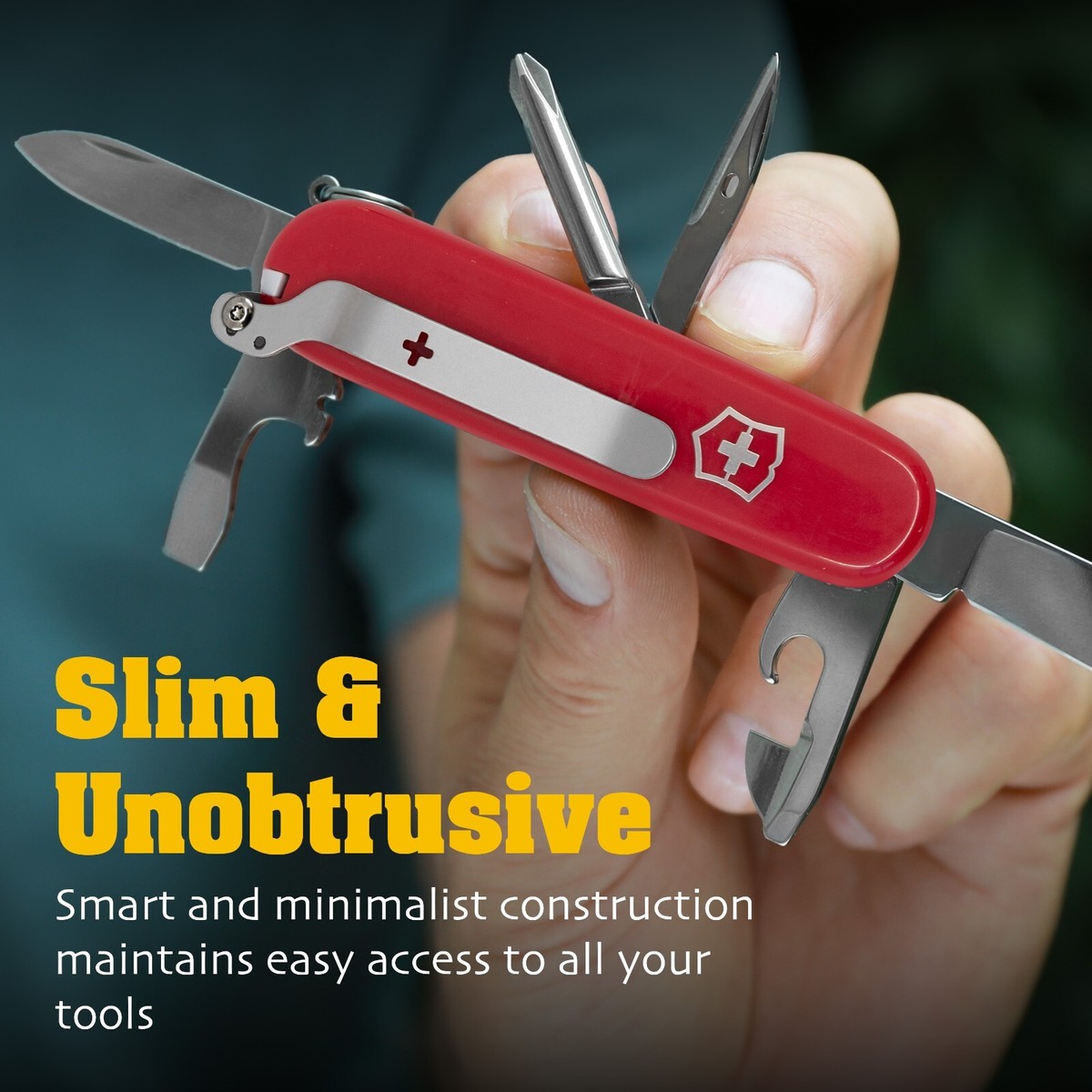 SwissKarry Clip Compatible with most 91mm Victorinox Swiss Army